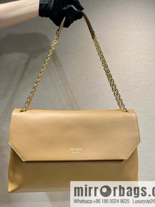 wsxc1704736871444_0-800x800eptgsnchaj413828_20250716005852.jpg PRADA new flip women\'s bag 1BD068 caramel color