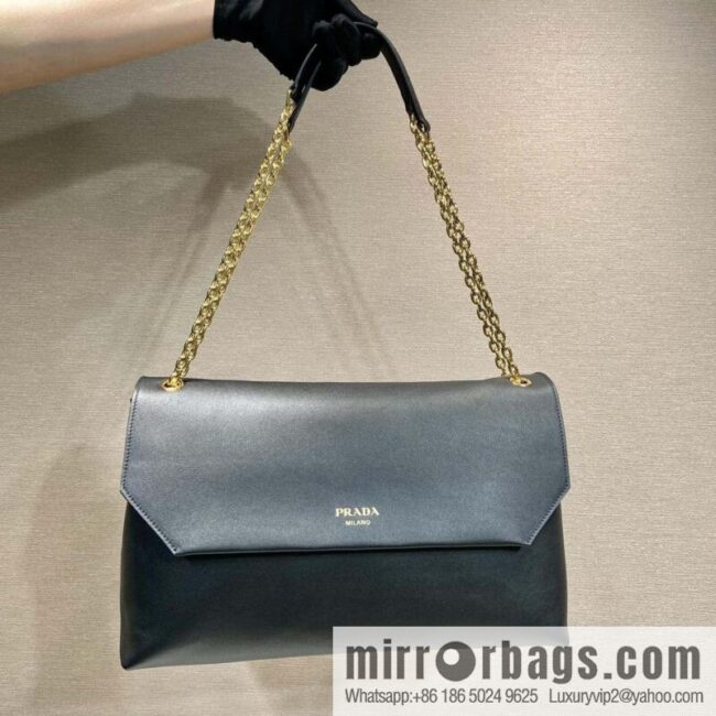 wsxc1704736875491_0-800x800jmi0nxx003c13813_20250716005843.jpg PRADA new flip women\'s bag 1BD068 black