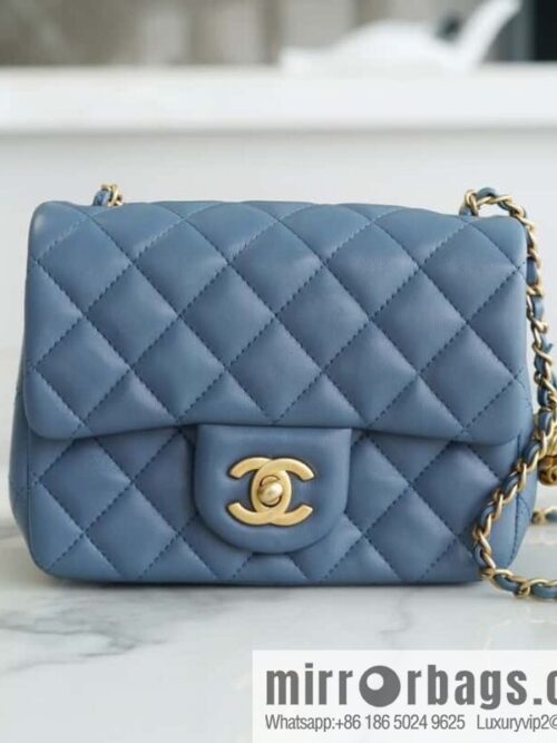 wsxc1705330392018_0-800x800gu20andjoa313295_20250716005414.jpg CHANEL Metal Ball Square Fatty AS1786 Haze Blue