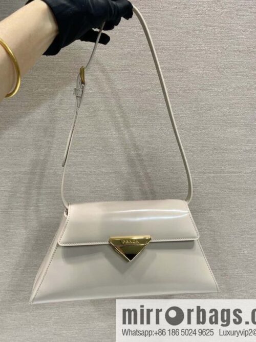wsxc1705336983460_0-800x800lmz5mhcd1vn13196_20250716005327.jpg PRADA imported glossy calfskin shoulder bag 1BD343 light apricot