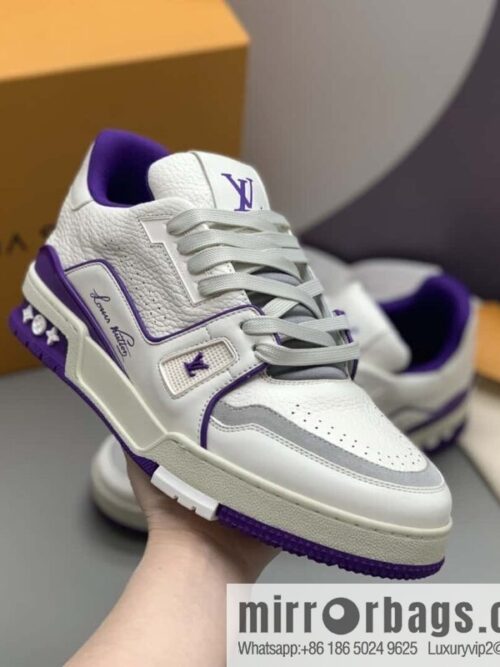 wsxc1705427166823_4-800x800siiexpjkfmm123402_20250702173640.jpg LV/Louis Vuitton, white calfskin couple sports and leisure shoes