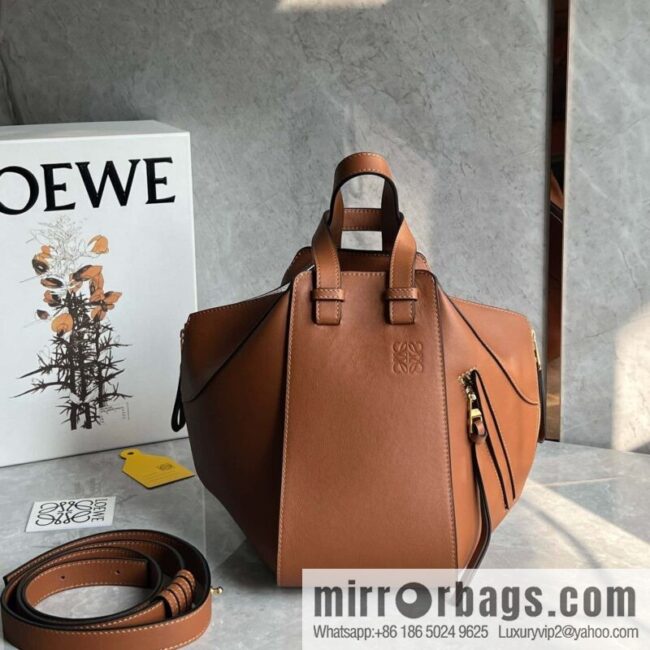 LOEWE Hammock bag 0216 small caramel color