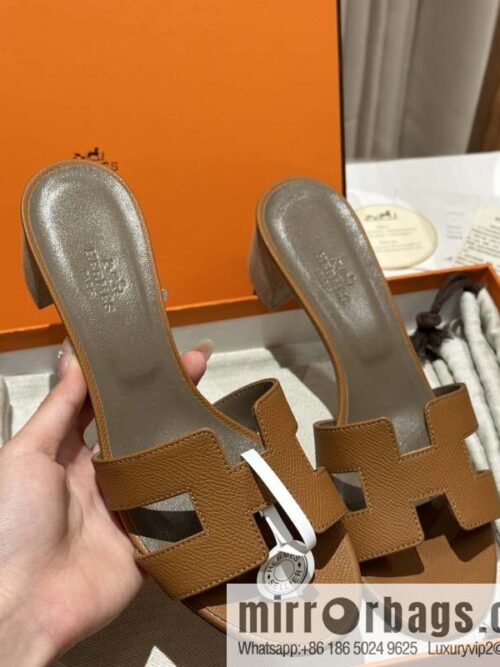 wsxc1705689462802_1-800x8001ejwvxkr4tg123056_20250702172214.jpg Hermès H\'s classic high heels, gold-brown natural line