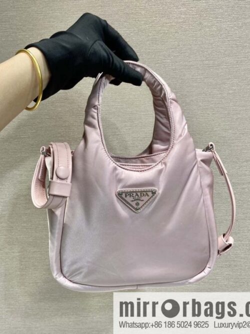 wsxc1705776751095_0-800x800es4ywylefyv12618_20250716004759.jpg PRADA Prada mini tote bag 🎉 light powder 1BA359 nylon fabric
