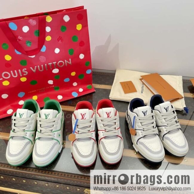 LV/Louis Vuitton, donkey brand 𝐭𝐫𝐚𝐢𝐧𝐞𝐫|𝟐𝟎𝟐𝟑 men\'s and women\'s casual sports shoes