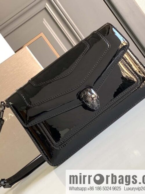 wsxc1708616092400_0-800x800eqnuyzyktoj9848_20250716002305.jpg BVLGARI Bulgari SERPENTI FOREVER EAST-WEST series small shoulder bag 292103 black 22CM