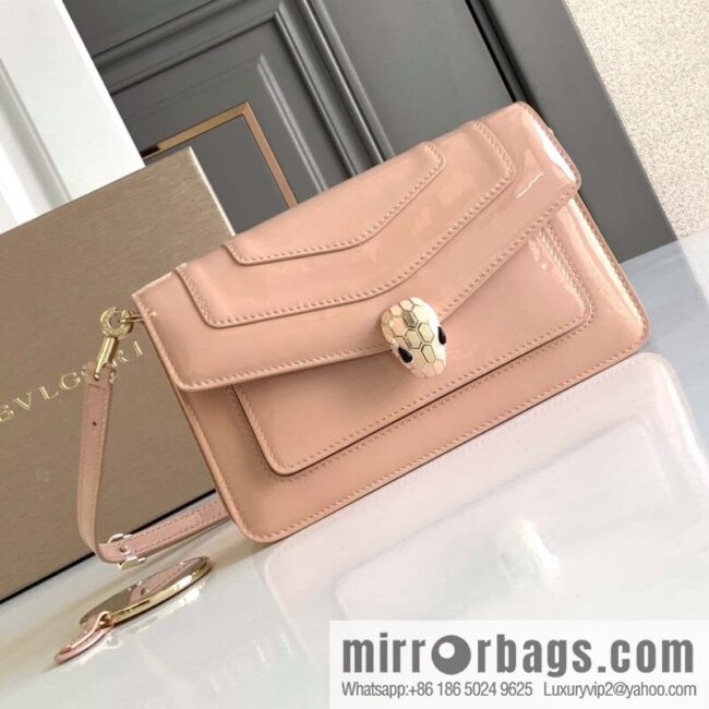 BVLGARI Bulgari SERPENTI FOREVER EAST-WEST Small shoulder bag 292103 pink 22CM