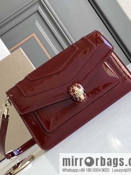 wsxc1708616905174_0-800x8004pgezav3u4m9755_20250716002217.jpg BVLGARI Bulgari SERPENTI FOREVER EAST-WEST Series Small Shoulder Bag 292103 Burgundy 22CM