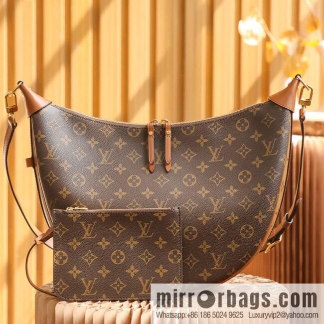 LV M46311 LOOP HOBO BAG catwalk model big bowl bean buns