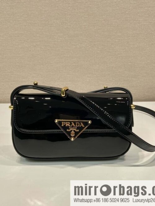 wsxc1709573755697_0-800x80003roym4bntx8885_20250716001436.jpg PRADA 🎉 new 🎉 1BD339 patent leather 🎉🎉 black