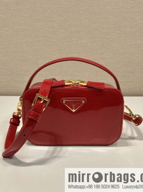 wsxc1709574095013_0-800x800ikdcvl02vls8843_20250716001408.jpg PRADA 🎉 new 🎉 1BH206 patent leather 🎉🎉 red