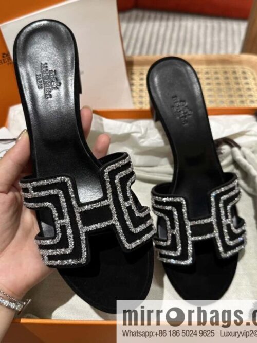 wsxc1709921564811_1-800x8003yo4ljf5rij118946_20250702142521.jpg Hermès 2022 spring and summer new product H brand high-heeled diamond surface model