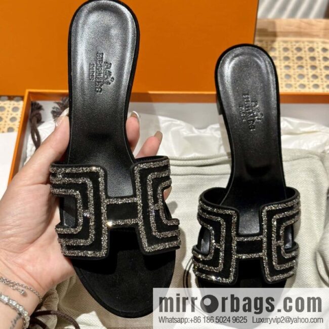 wsxc1709921764044_1-800x800pr3qfgyxqak118928_20250702142451.jpg Hermès 2022 spring and summer new product H brand high-heeled diamond surface model
