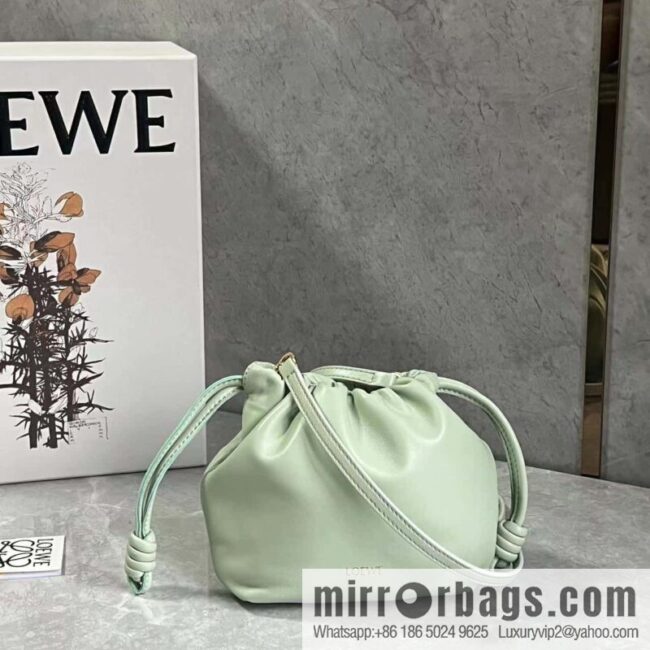 LOEWE new small purse lucky bag 0805 spring jade 23CM