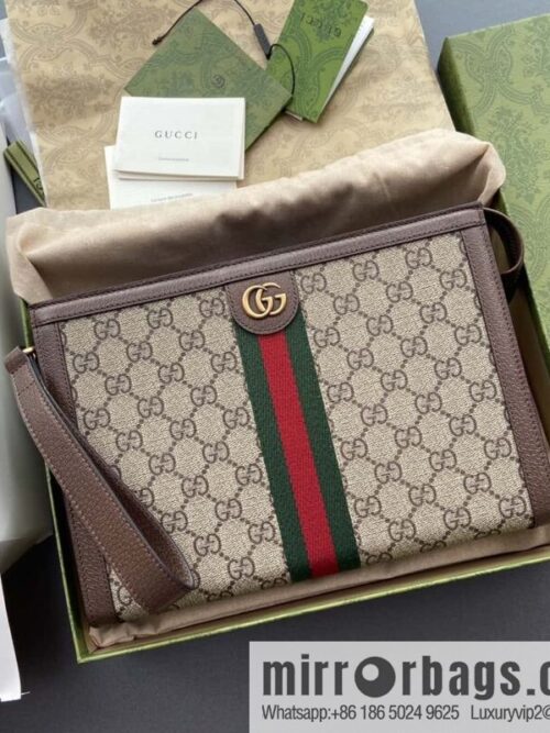 GUCCI G Ophidia series clutch bag 760243