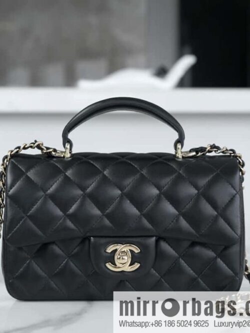wsxc1711373562835_0-800x800kmevcfrapw05328_20250715234238.jpg CHANEL 23P handle cfmini black 🖤 AS2431