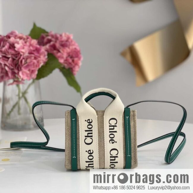 Chloe Nano - Super mini bag 14CM emerald