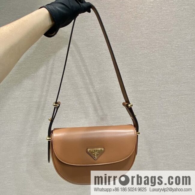 PRADA 🎉 new 🎉 1BD365 double shoulder strap 👏👏 brown