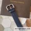 Bottega Veneta Butterfly Replica Luxury Handbag, Men\'s Hand-woven Cowhide Pattern Engraved Pin Buckle Belt 3.5cm