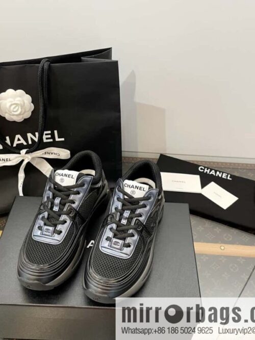 wsxc1711964109594_0-800x8001vohee1zmbo109539_20250702074845.jpg CHANEL Black Horn King breathable thick-soled heightening sneakers