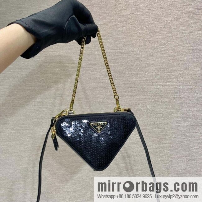 wsxc1711968805951_0-800x800d5blctobhg12323_20250715231426.jpg PRADA ๐ Gemini Sequins Triangle Pack ๐ 1NR015 New ๐ Sequins