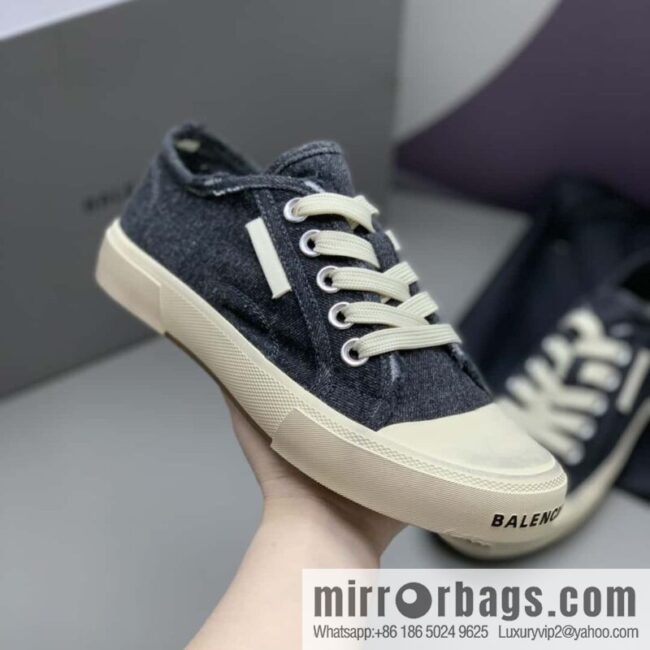 BALENCIAGA Balenciaga ✨ Paris Couple Canvas Shoes