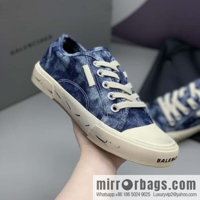 BALENCIAGA Balenciaga ✨ Paris Couple Canvas Shoes