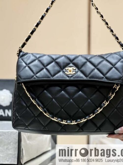 wsxc1713782258385_0-800x800ztysoioul14207640_20250709075904.jpg CHANEL 24p maxi hobo black AS4777