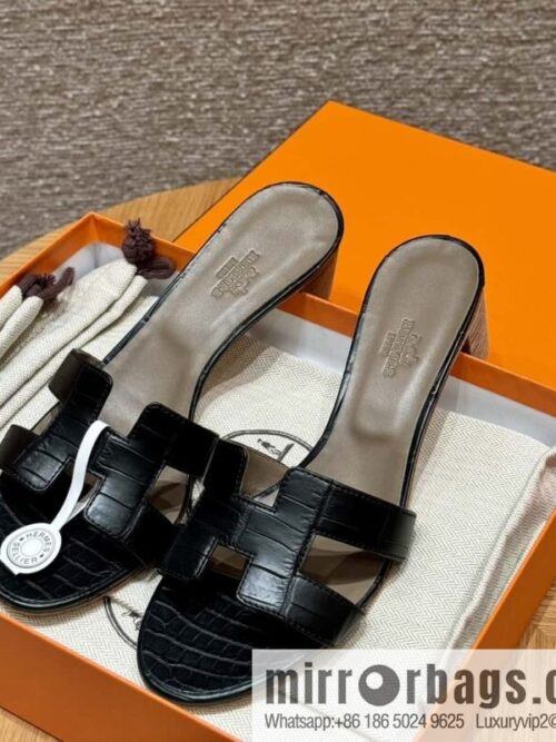 wsxc1715272084469_0-800x800uwzjmc0idfe90418_20250702000315.jpg Hermès 185 Oasis high-heeled sandals, black/ck89/noir