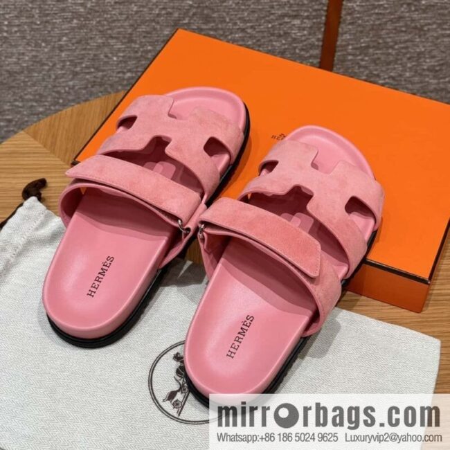 wsxc1715794311223_0-800x800nwk35sockg389839_20250701234653.jpg Hermès 225 CHYPRE SANDAL uncle shoes, peach pink/Peach pink