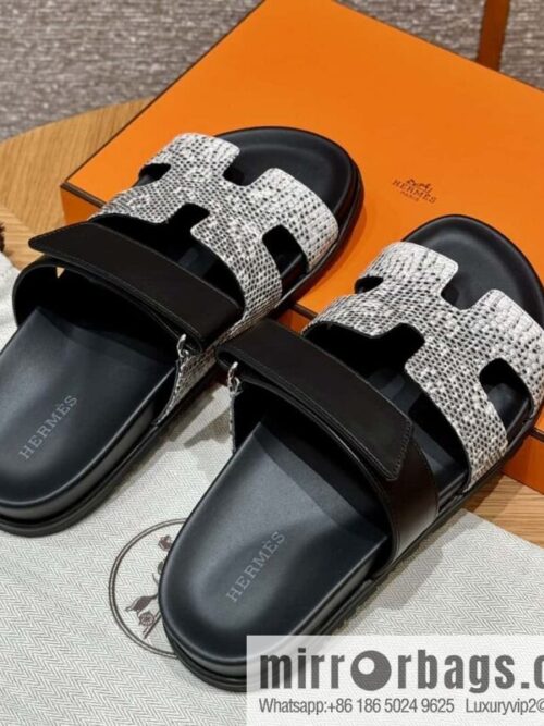 wsxc1715794597033_0-800x800kxvm4tdjtne89758_20250701234443.jpg Hermès 225 CHYPRE SANDAL uncle shoes, black/CK89/Noir/Himalaya/Lizard primary color