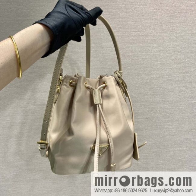 wsxc1715795877878_0-800x800vjkkudwokjr200364_20250709044633.jpg PRADA ๐ new bucket bag ๐ 1BE067 upgraded version, milk tea color