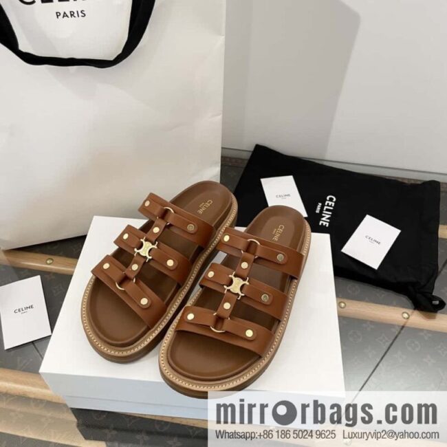 wsxc1715965453299_0-800x80025m0eatl2q189394_20250701233435.jpg CELINE Roman Arc de Triomphe Platform Sandals