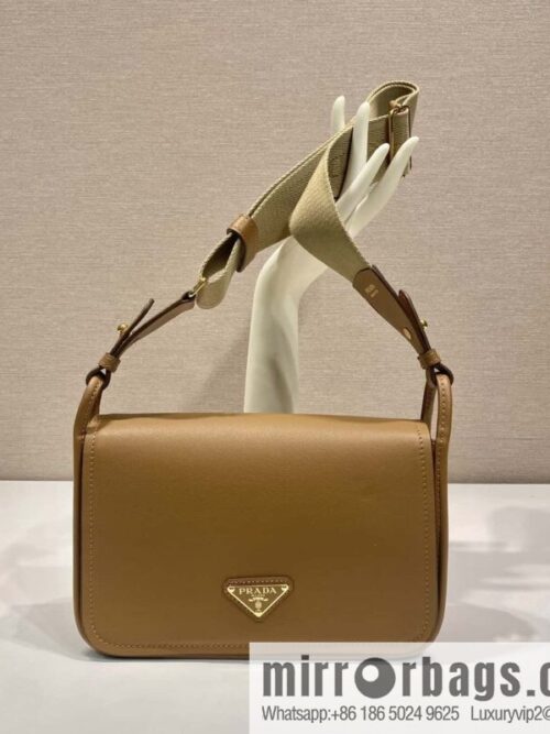 wsxc1715966743061_0-800x800a3rbqylbthx200072_20250709043834.jpg PRADA 👏 new shoulder strap bag 👏 1BD372 🎉 brown