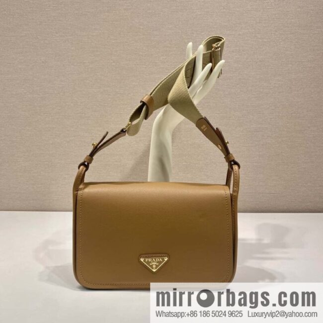 PRADA 👏 new shoulder strap bag 👏 1BD372 🎉 brown