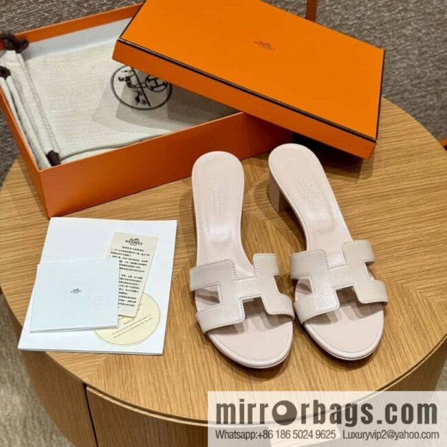 wsxc1716219837375_8-800x800i5poa43ur1r89098_20250701232635.jpg Hermès 185 Oasis high-heeled sandals, plain /Swift petal powder/Petal powder