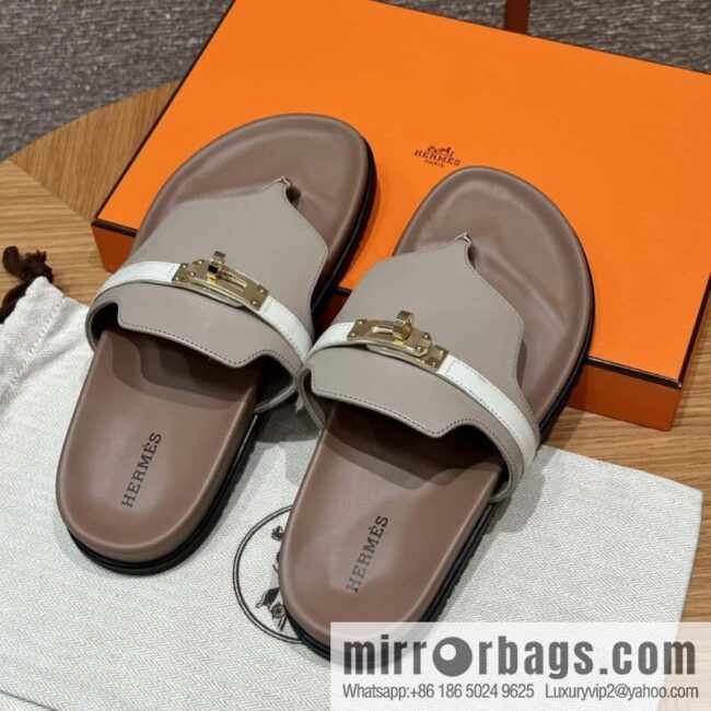 wsxc1716220139559_0-800x8002oq1u5zxczf89061_20250701232533.jpg Hermès 258 Empire, plain weave/swift gray-yellow beige/Grayish-yellow beige