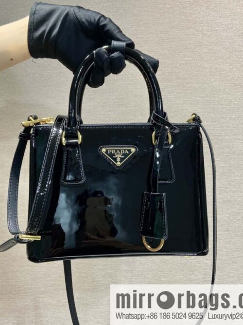 wsxc1716564254537_0-800x800e1pjl5r24cc199340_20250709041920.jpg PRADA 🎉 mini killer 🎉 1BA906 patent leather 🎉🎉 black