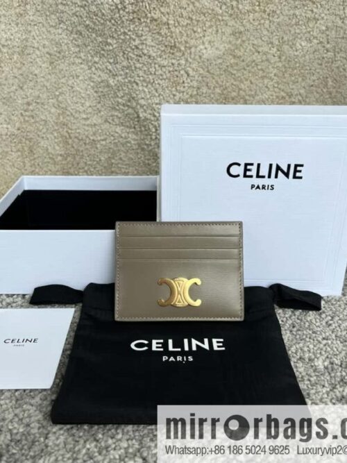 wsxc1716997132728_0-800x800fu5ny4aicbp198808_20250709040328.jpg CELINE TRIOMPHE glossy cow leather (fabric) card holder 10L833 grey