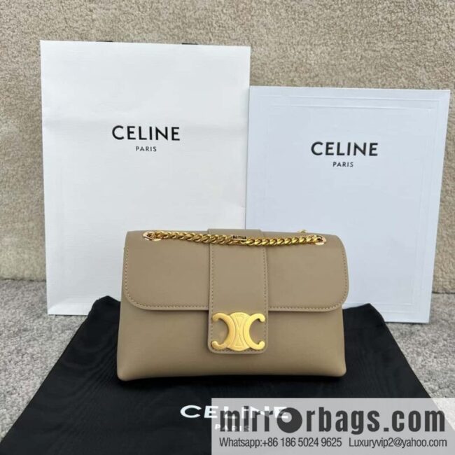 wsxc1717166868434_0-800x800gzo0mtnjnvz196416_20250709025424.jpg CELINE TEEN VICTOIRE Small soft cow leather (fabric) handbag 116593 apricot