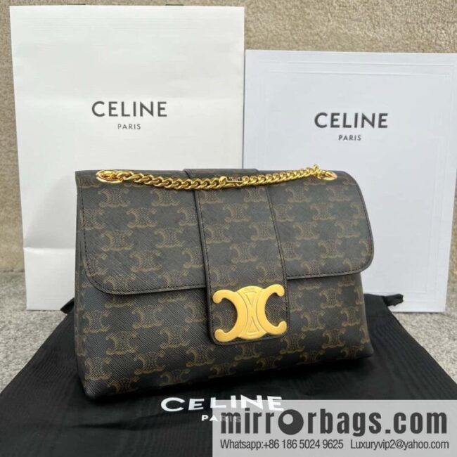 CELINE VICTOIRE M, logo printed handbag 115852 old color