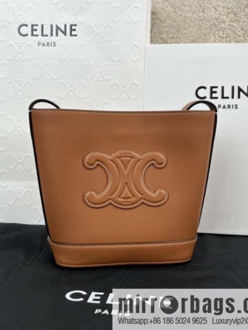 wsxc1718467903787_0-800x800as24tnhnu5z191981_20250709003859.jpg CELINE CUIR TRIOMPHE mini smooth leather bucket bag 10L433