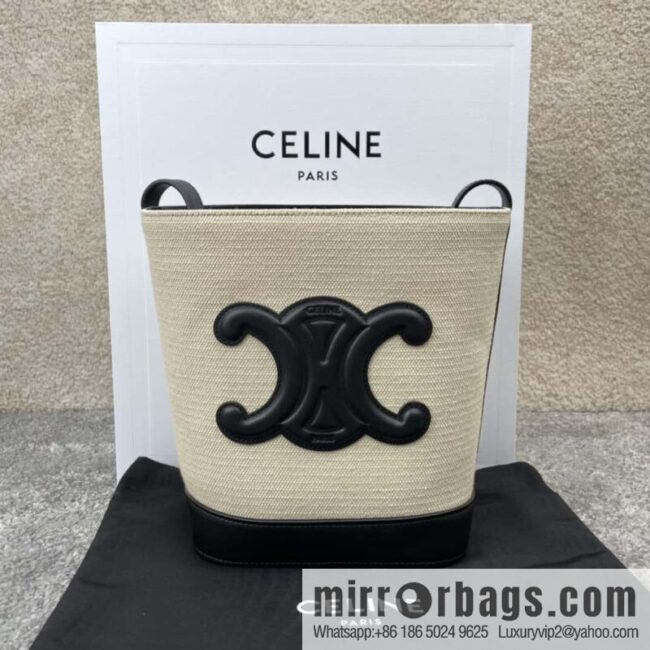 Celine CUIR TRIOMPHE small bucket bag 198242