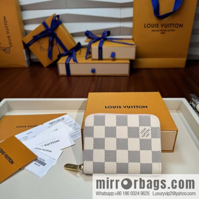 LV Zippy Coin Purse Padlock N60229 Premium
