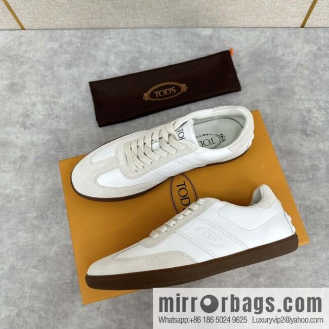 wsxc1718978211573_3-800x800oblsgsunwhf79039_20250630193751.jpg ππTOD * S Todd-S, new products on the shelves Tabs suede leather casual sneakers board shoes