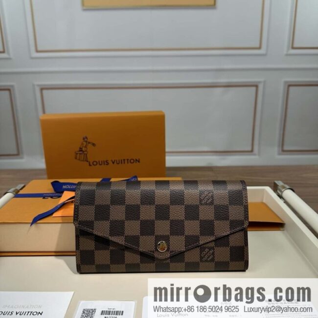 LV SARAH wallet N63209 Premium