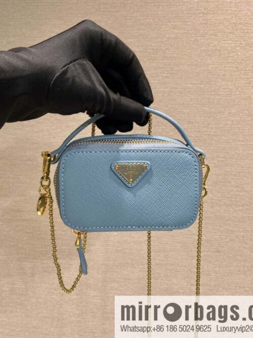 wsxc1719933856939_0-800x80002os1qwv4qx184546_20250708204955.jpg PRADA 🎉 mini diagonal bag 🎉 1NR025 cross pattern leather blue