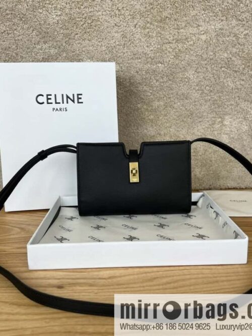wsxc1720363513489_0-800x800hqygtltfdga183552_20250708202129.jpg CELINE new Mini16 small satchel 100443 black