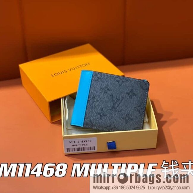 [Boutique‑grade] M11468 blue suit wallet series, the new MULTIPLE wallet of the season