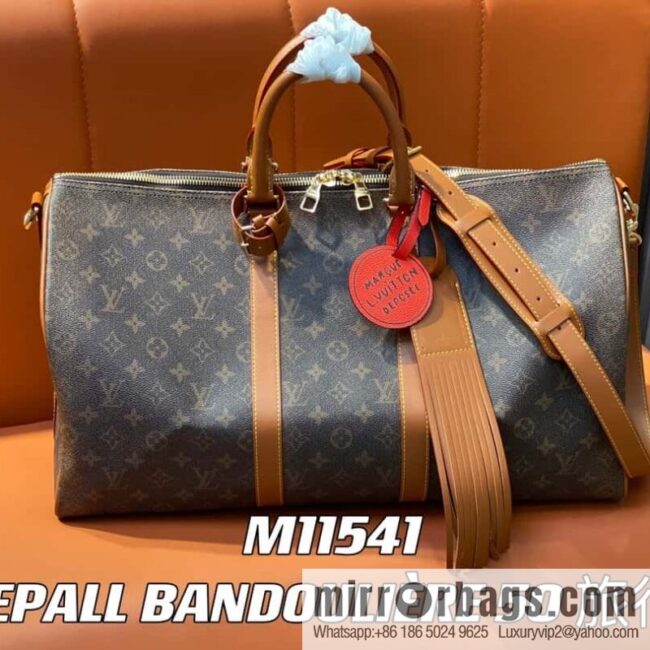 [Premium‑quality] M11541 monogram travel bag series, the new KEEPALL BANDOULIZRE 50 travel bag of the season